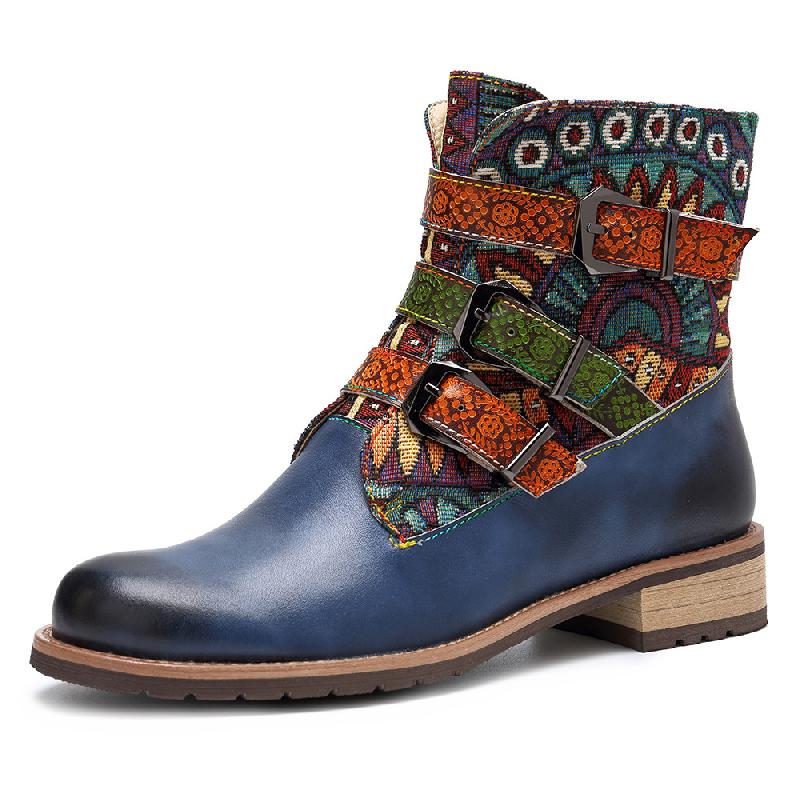 Bottes femme en En cuir - Ref 3355603