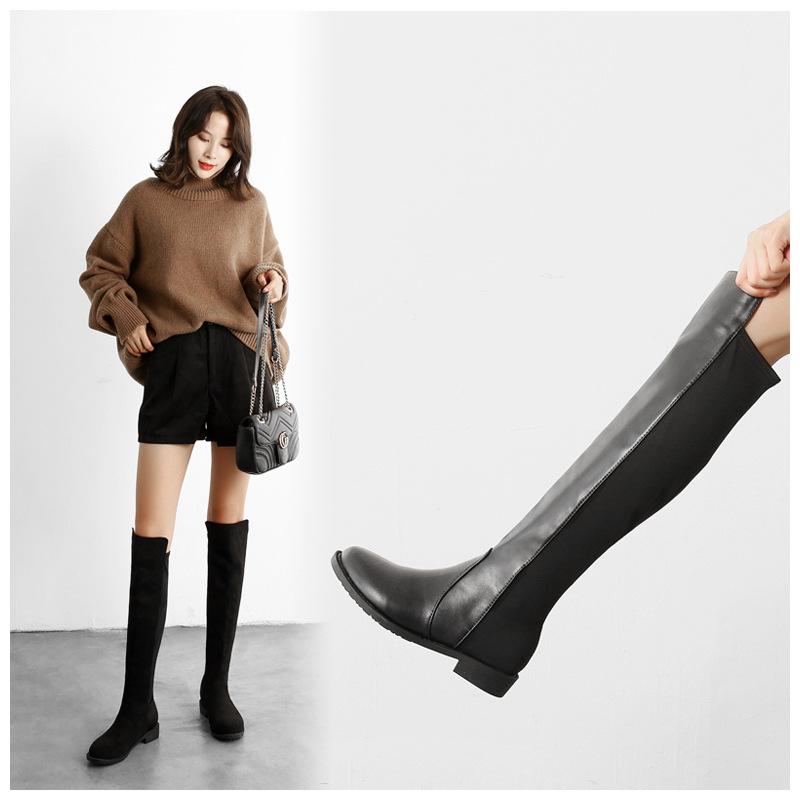 Bottes femme MOINE en PU artificiel - Ref 3355605