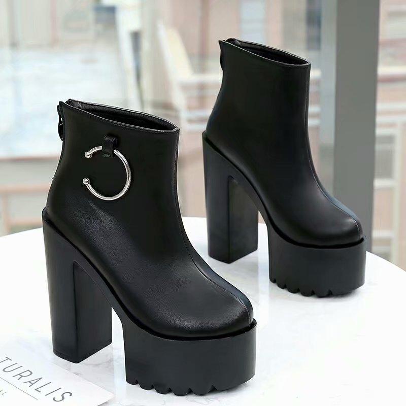 Bottes femme IGINI en Cuir de haute qualité - Ref 3355612