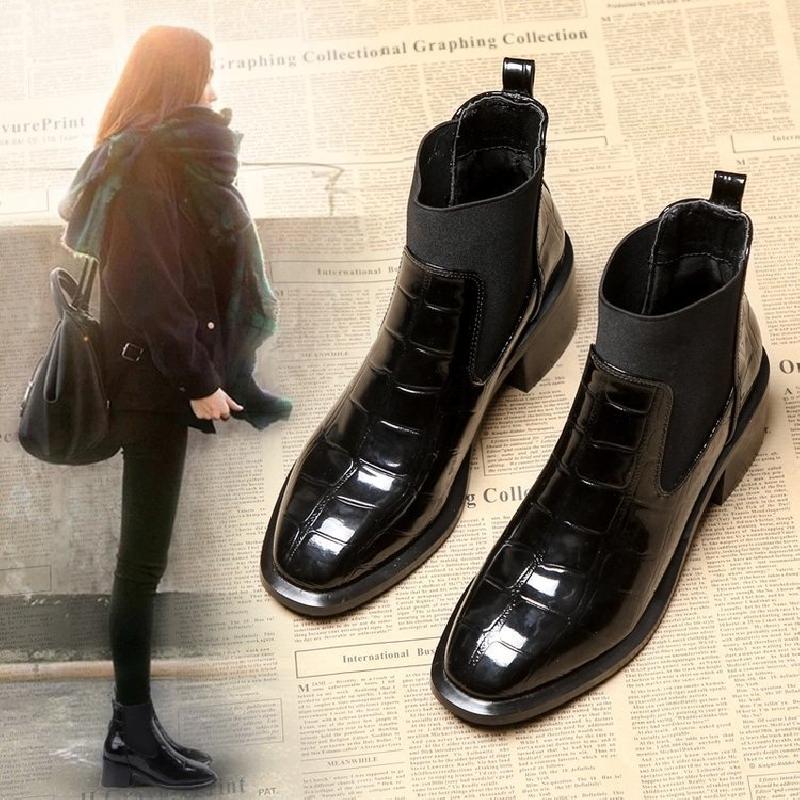 Bottes femme en PU artificiel - Ref 3355620