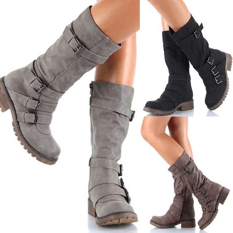 Bottes femme MENG FUYI en PU artificiel - Ref 3355625