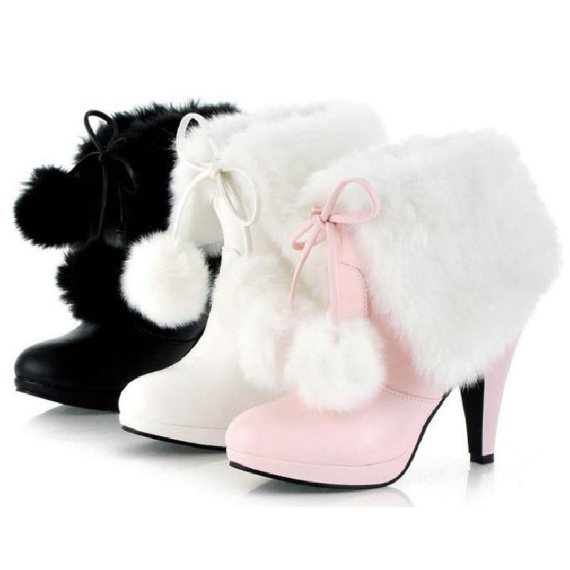 Bottes femme en PU artificiel - Ref 3355648