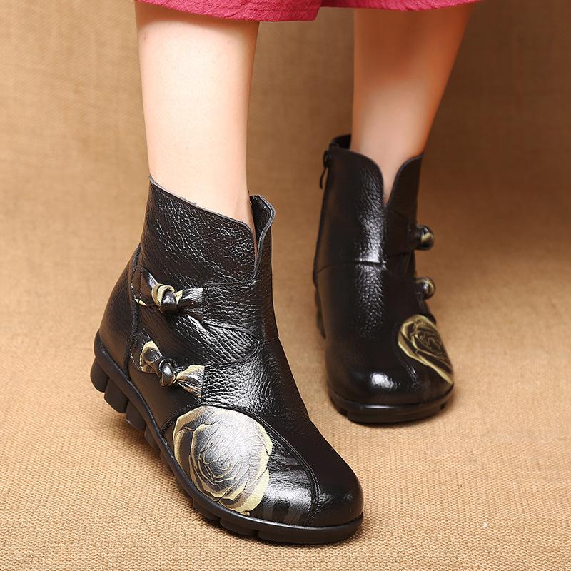 Bottes femme en En cuir - Ref 3355656