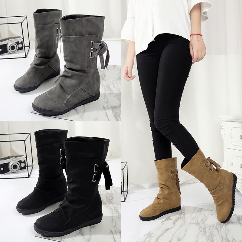 Bottes femme en PU artificiel - Ref 3355685