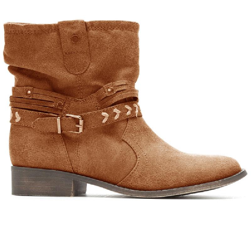 Bottes femme en PU artificiel - Ref 3355871