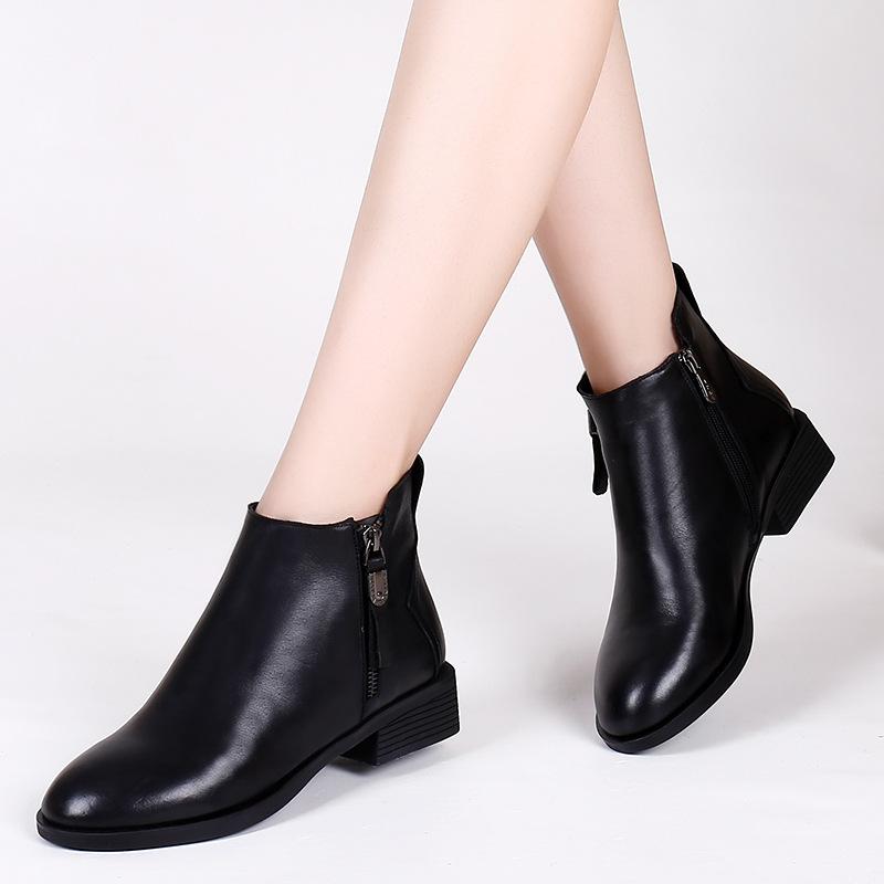 Bottes femme en En cuir - Ref 3355882