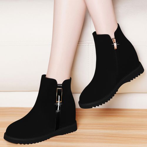 Bottes hiver pour femme Semelles en Caoutchouc - Ref 3245675