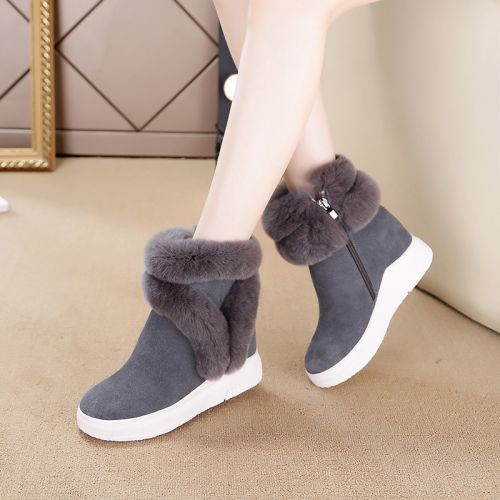 Bottes hiver pour femme Semelles en Caoutchouc - Ref 3245739