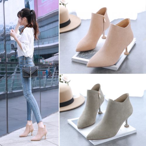 Bottes hiver pour femme Semelles en Caoutchouc - Ref 3245851