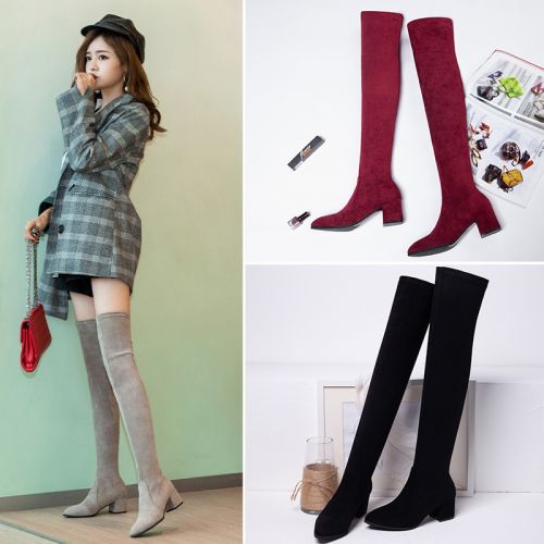 Bottes hiver pour femme Semelles en Caoutchouc - Ref 3245854