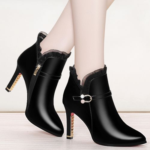 Bottes hiver pour femme Semelles en Caoutchouc - Ref 3245957