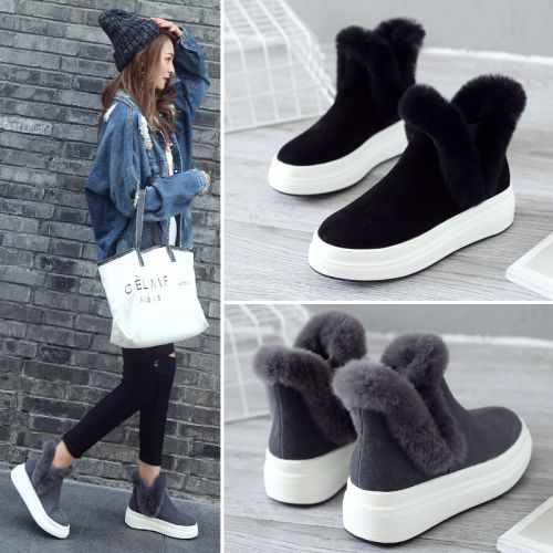 Bottes hiver pour femme BIURSTA Semelles en Caoutchouc - Ref 3246002