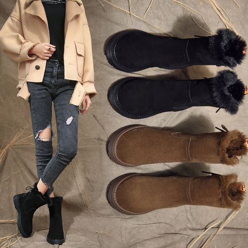 Bottes hiver pour femme Semelles en Caoutchouc - Ref 3246017
