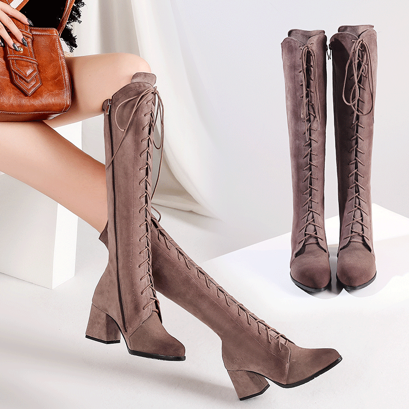 Bottes hiver pour femme Semelles en Caoutchouc - Ref 3246020
