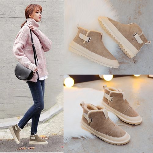 Bottes hiver pour femme Semelles en Caoutchouc - Ref 3246032