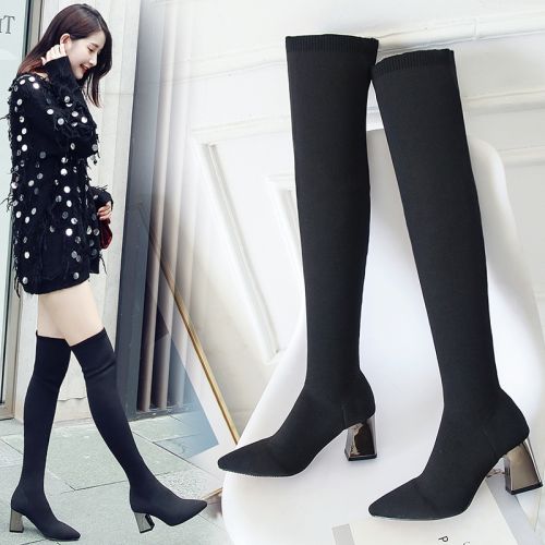 Bottes hiver pour femme Semelles en Caoutchouc - Ref 3246071