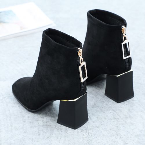 Bottes hiver pour femme Semelles en Caoutchouc - Ref 3246106
