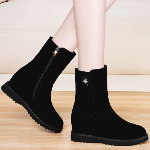 Bottes hiver pour femme Semelles en Caoutchouc - Ref 3246107