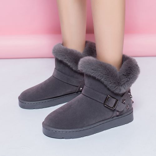 Bottes hiver pour femme Semelles en Caoutchouc - Ref 3246130