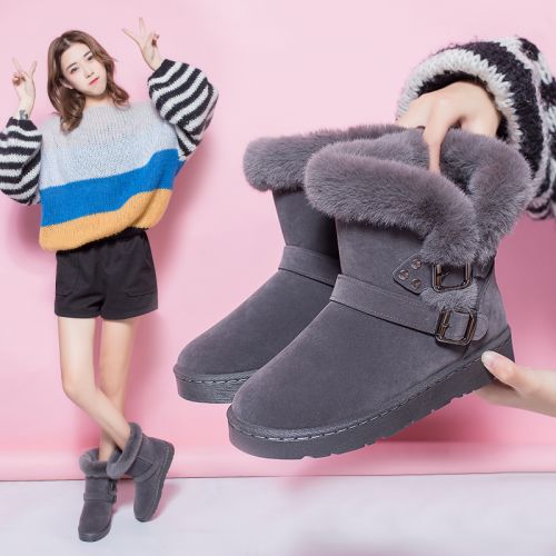 Bottes hiver pour femme Semelles en Caoutchouc - Ref 3246149