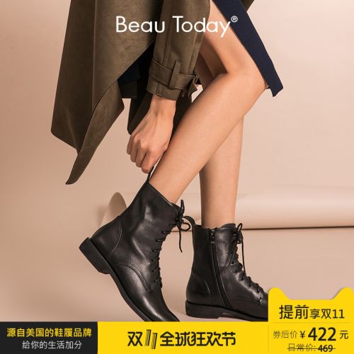 Bottes hiver pour femme BEAUTODAY Semelles en Caoutchouc - Ref 3246170