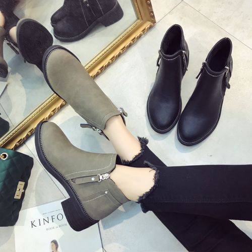 Bottes hiver pour femme Semelles en Caoutchouc - Ref 3246231