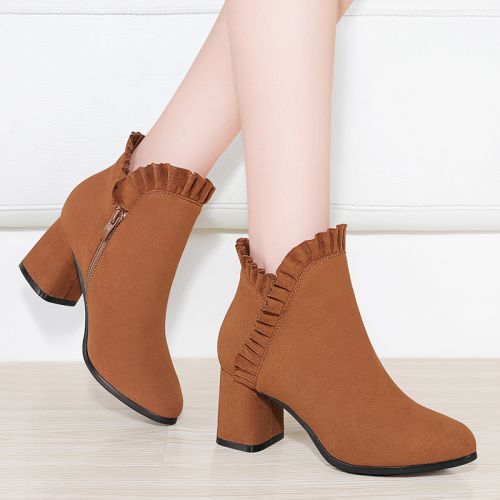 Bottes hiver pour femme Semelles en Caoutchouc - Ref 3246410