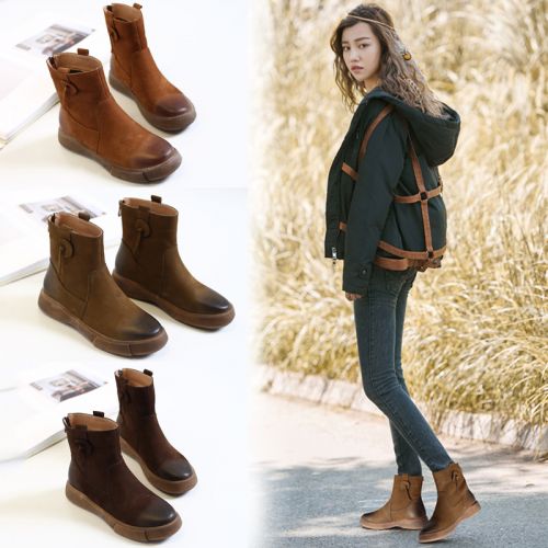 Bottes hiver pour femme Semelles en Caoutchouc - Ref 3246426