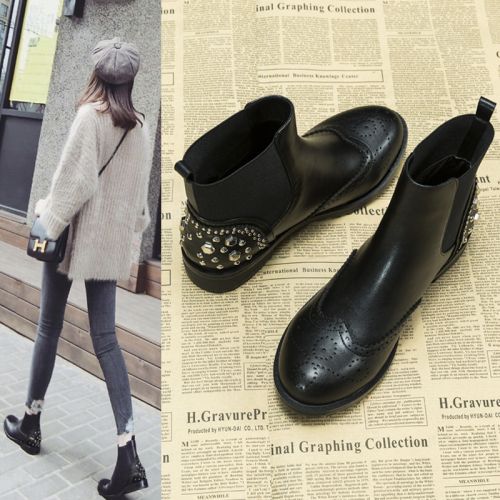 Bottes hiver pour femme Semelles en Caoutchouc - Ref 3246434