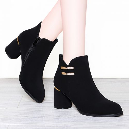 Bottes hiver pour femme Semelles en Caoutchouc - Ref 3246460