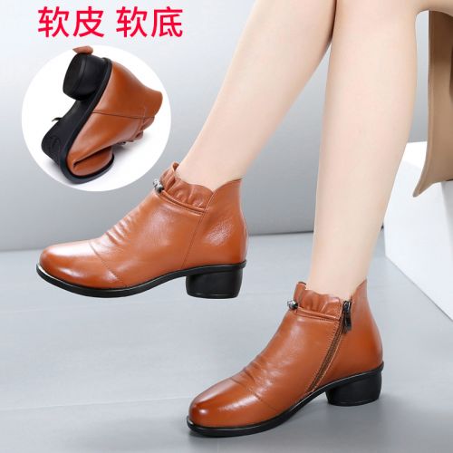 Bottes hiver pour femme NINERONGDEER Semelles en Caoutchouc - Ref 3246671