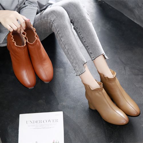 Bottes hiver pour femme Semelles en Caoutchouc - Ref 3246689
