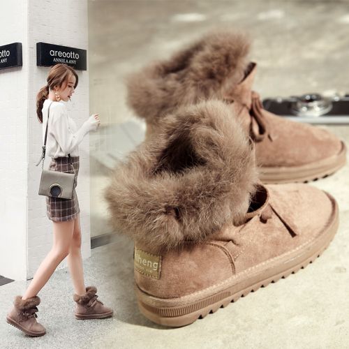 Bottes hiver pour femme Semelles en Caoutchouc - Ref 3246697