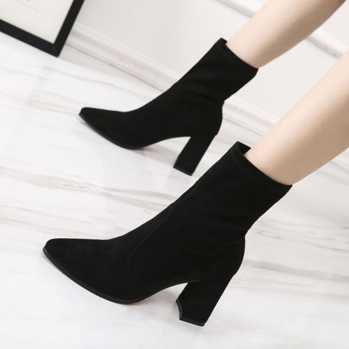 Bottes hiver pour femme Semelles en Caoutchouc - Ref 3246704