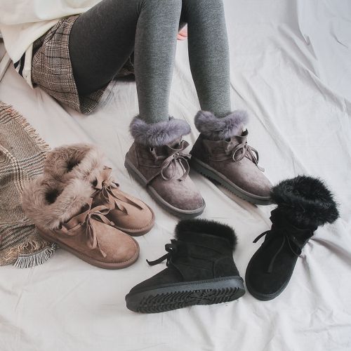 Bottes hiver pour femme Semelles en Caoutchouc - Ref 3246720