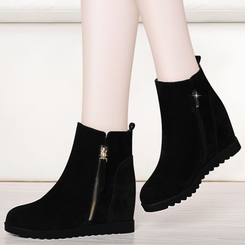 Bottes hiver pour femme CANUVEN Semelles en Caoutchouc - Ref 3246741