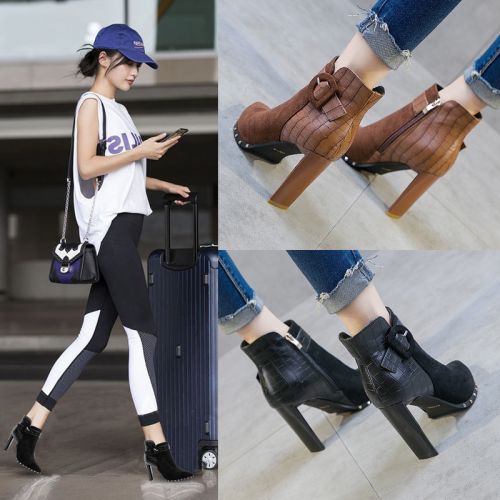 Bottes hiver pour femme POOQ Semelles en Caoutchouc - Ref 3246784