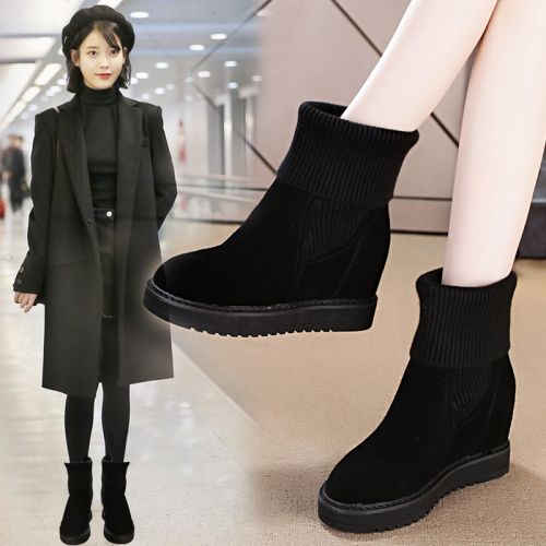 Bottes hiver pour femme Semelles en Caoutchouc - Ref 3246919
