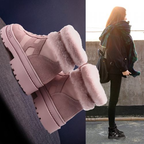 Bottes hiver pour femme Semelles en Caoutchouc - Ref 3246969