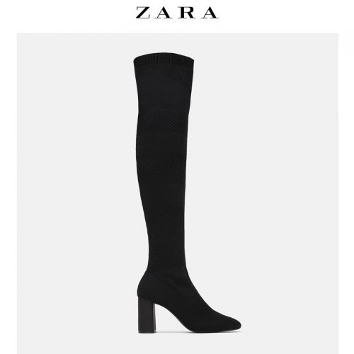 Bottes hiver pour femme ZARA Semelles en Caoutchouc - Ref 3247651