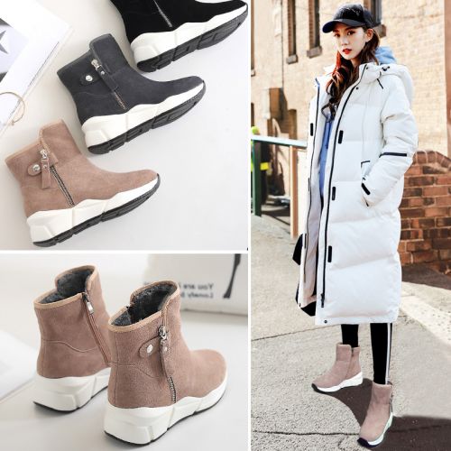 Bottes hiver pour femme BIURSTA Semelles en Caoutchouc - Ref 3247693