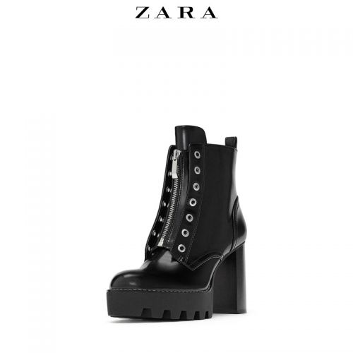 Bottes hiver pour femme ZARA Semelles en Caoutchouc - Ref 3247735