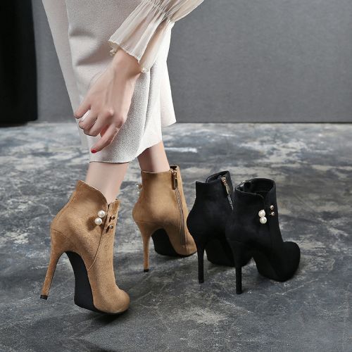 Bottes hiver pour femme Semelles en Caoutchouc - Ref 3247742