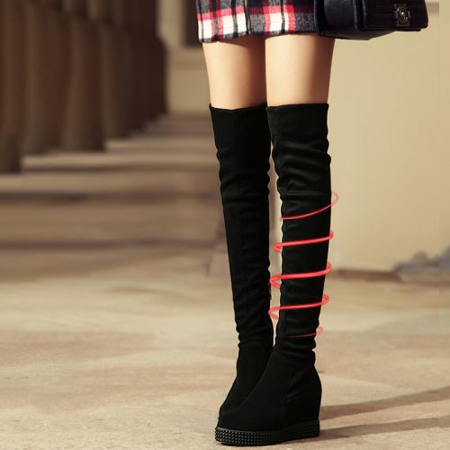 Bottes hiver pour femme Semelles en Caoutchouc - Ref 3248167