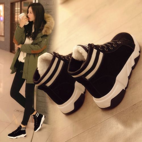 Bottes hiver pour femme Semelles en Caoutchouc - Ref 3248234