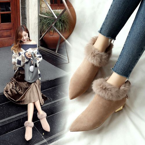 Bottes hiver pour femme Semelles en Caoutchouc - Ref 3248249