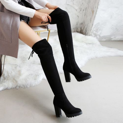 Bottes hiver pour femme Semelles en Caoutchouc - Ref 3248253