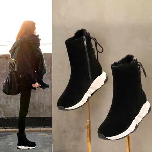 Bottes hiver pour femme Semelles en Caoutchouc - Ref 3248274