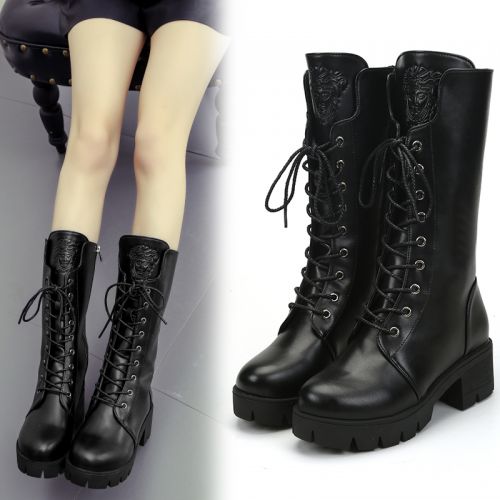 Bottes hiver pour femme Semelles en Caoutchouc - Ref 3248291