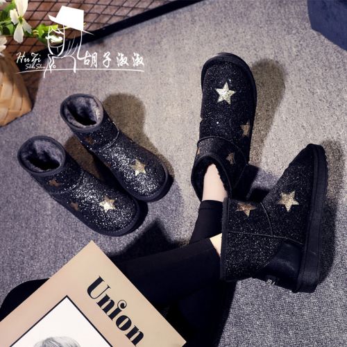 Bottes hiver pour femme Semelles en Caoutchouc - Ref 3248369